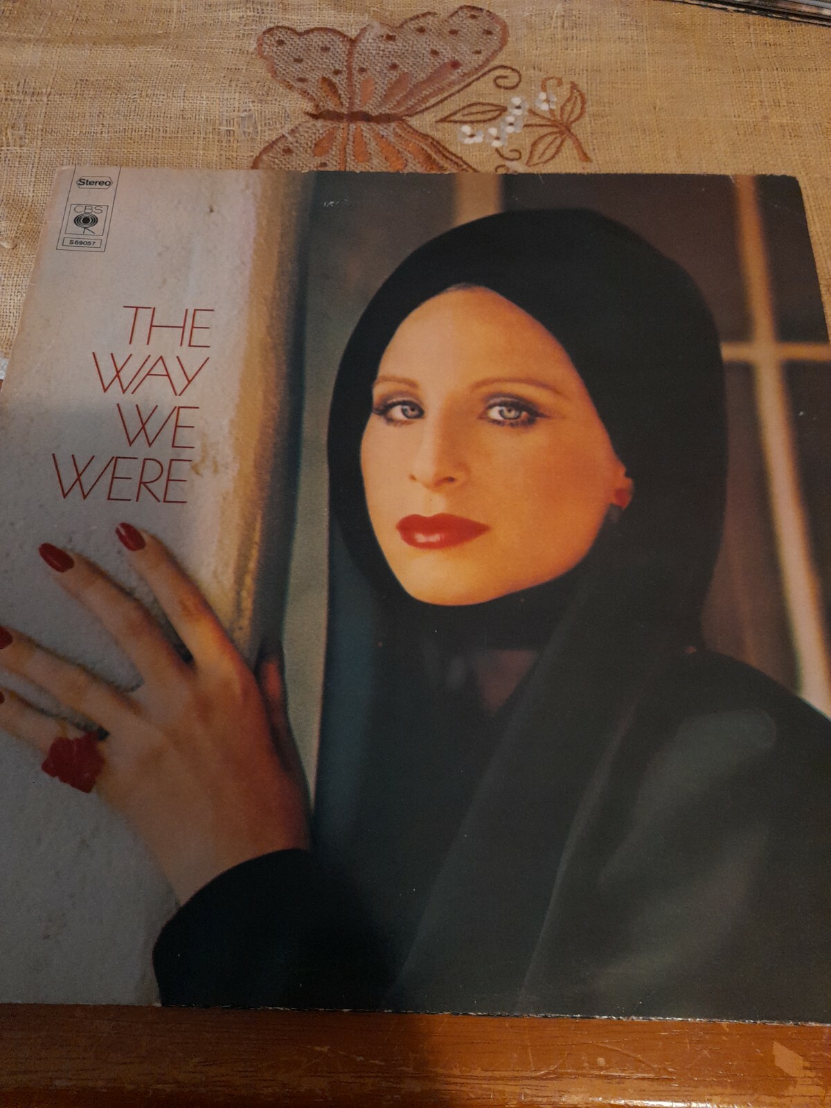 Barbara Streisand Vinyl Record LP 12 "The Way We Were - CBS 69057 - 1974