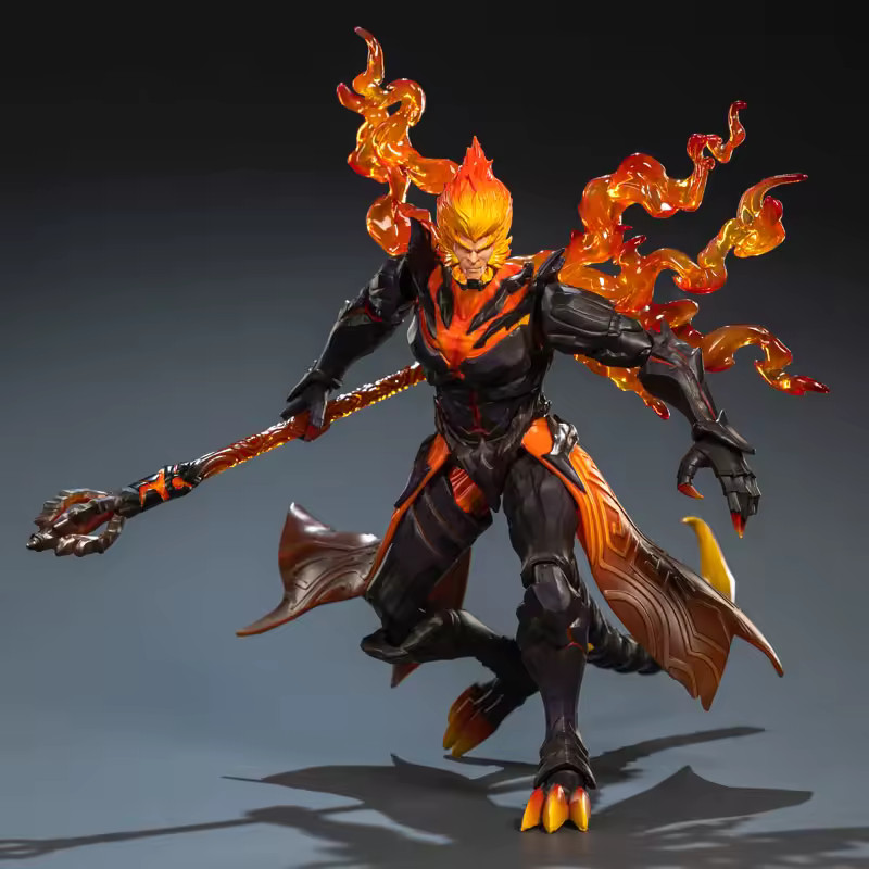 WuKong Action Figure Modellino Scala 1:9 da Collezione, Personaggio Fantasy Statua Giocattolo