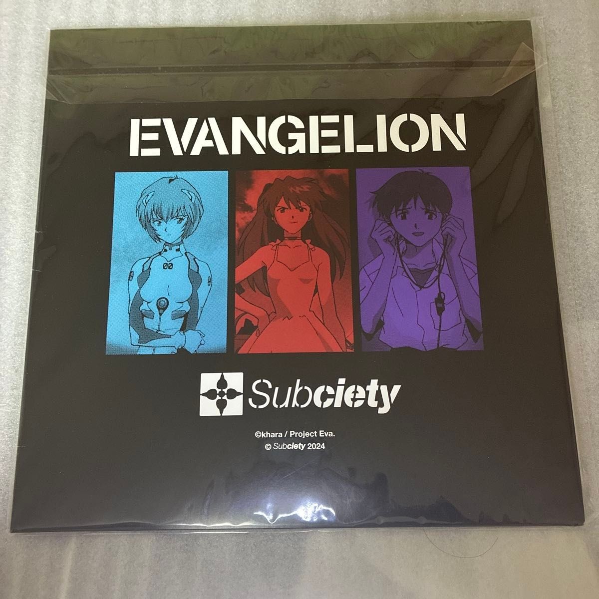 Subciety Neon Genesis Evangelion Record Jacket Rei Ayanami Asuka Shinji Unused