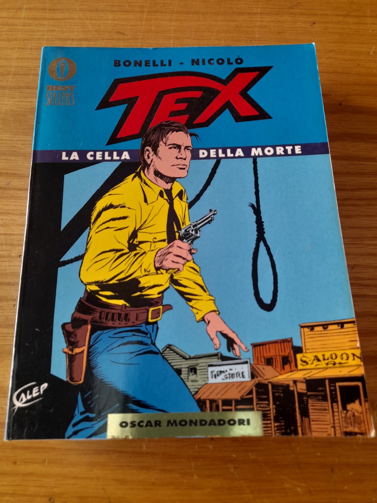 Tex: La Cella della Morte...by Bonelli e Nicolò...Oscar Mondadori 1046...ottimo