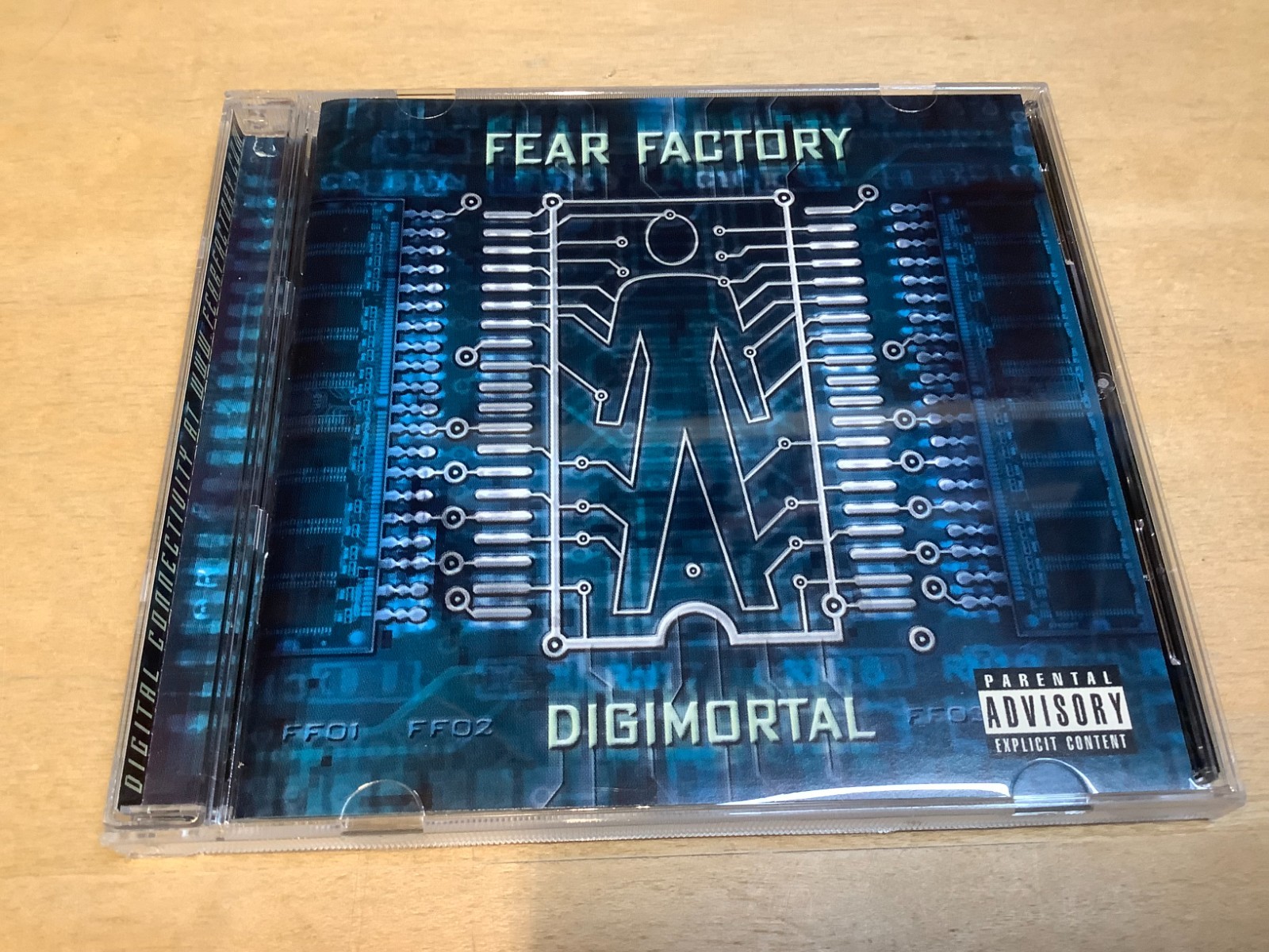 FEAR FACTORY - Digimortal [PA] CD (Roadrunner Records, 2001)
