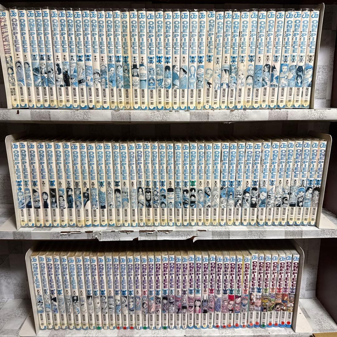 ONE PIECE Manga Vol.1-114 Set Completo Eiichiro Oda Fumetti Giapponesi Set Completo
