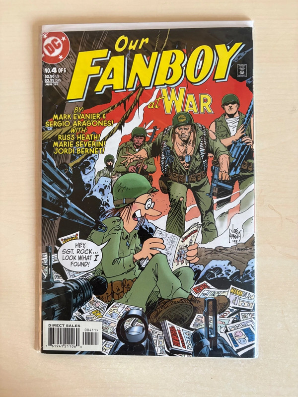 Fanboy #4 – Our Fanboy at War (DC Comics USA, 1999)