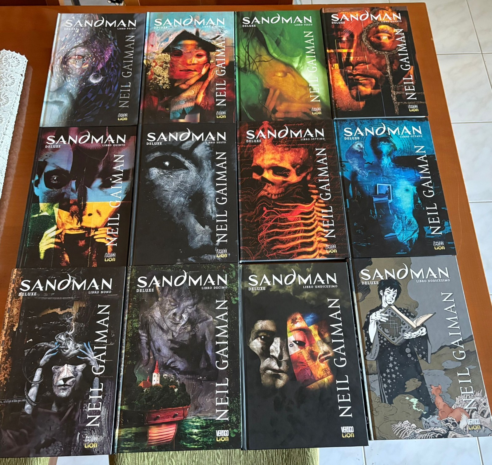 Sandman Deluxe 1-12 - Fumetti pari al nuovo tenuti maniacalmente