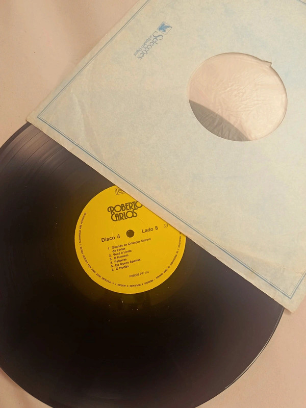 Disco vinil Roberto Carlos