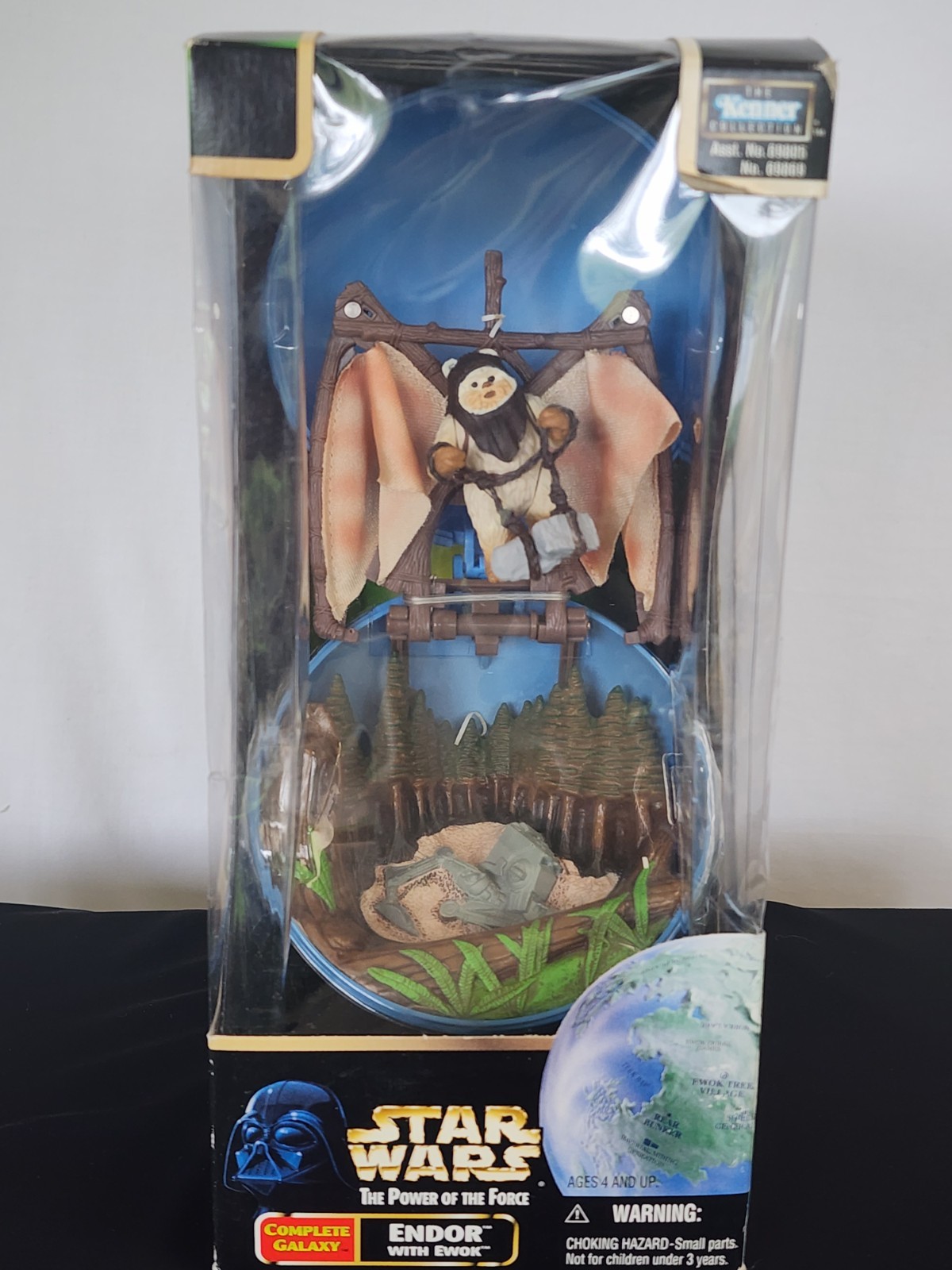 Modellino Star Wars 1998 completo Galaxy: Endor con Ewok nuovo in confezione