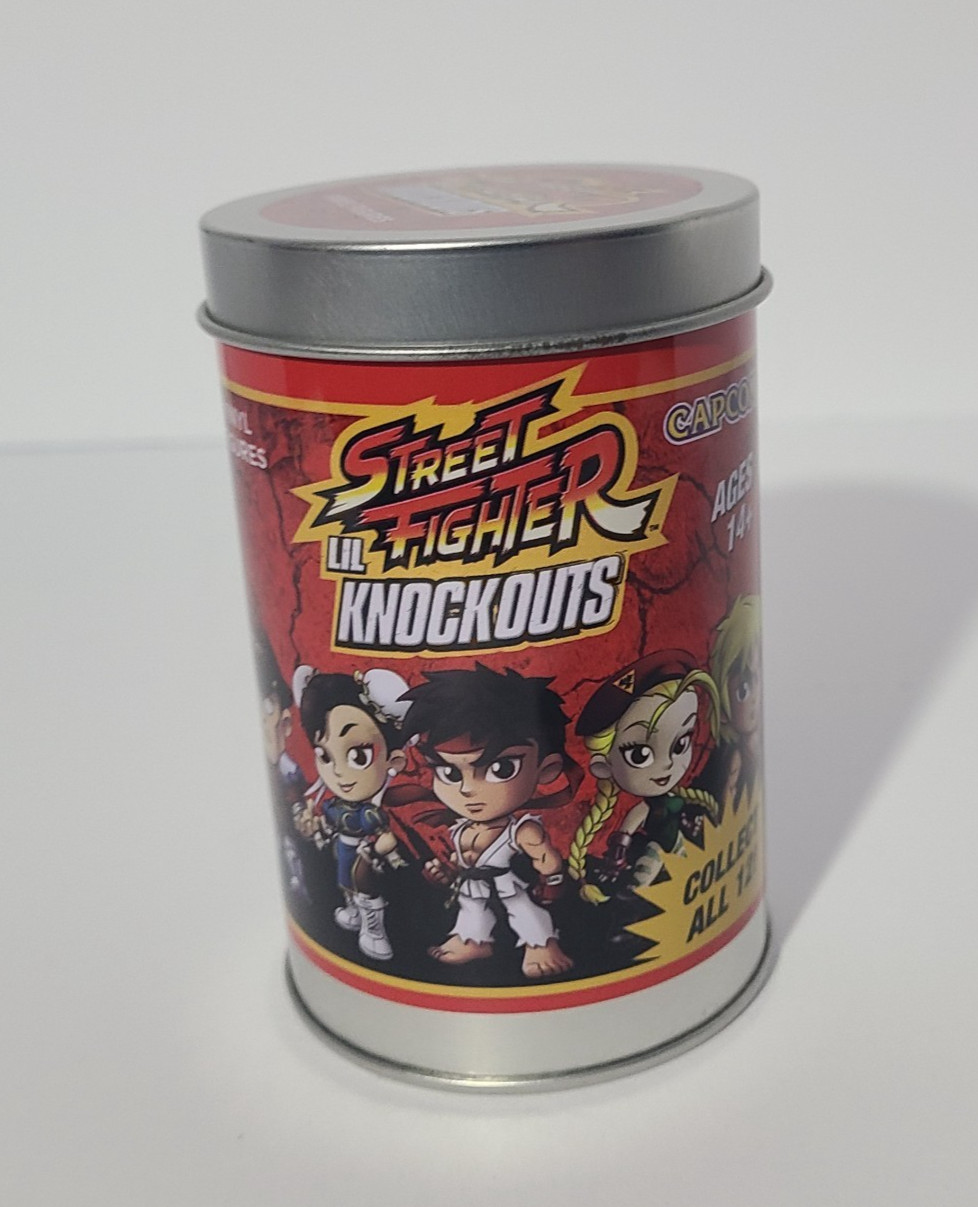 Streetfighter  Lil Knockouts Vinyl Figure Guile New/Sealed