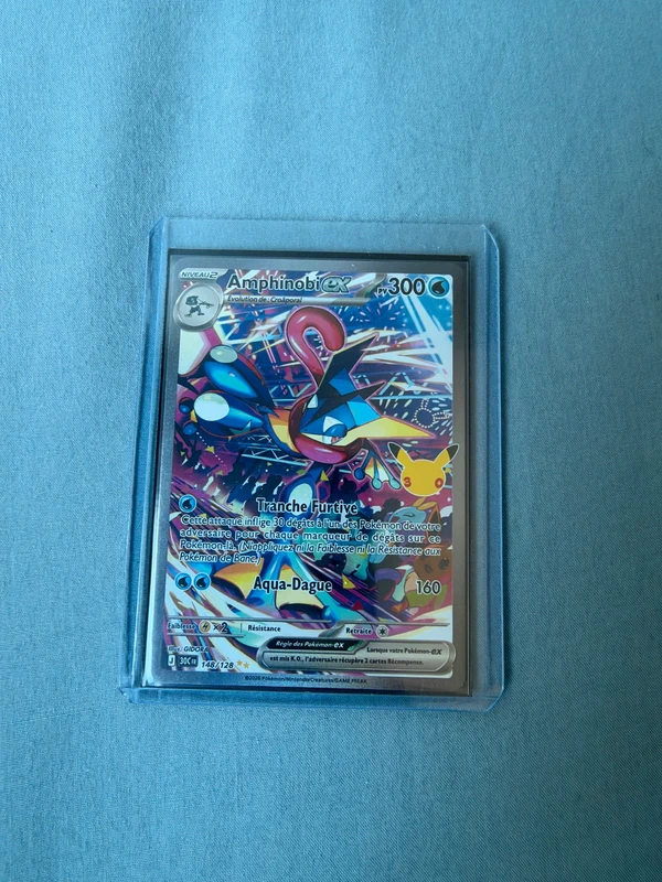 Carte Pokémon Amphinobi EX 148/128 30e Anniversaire