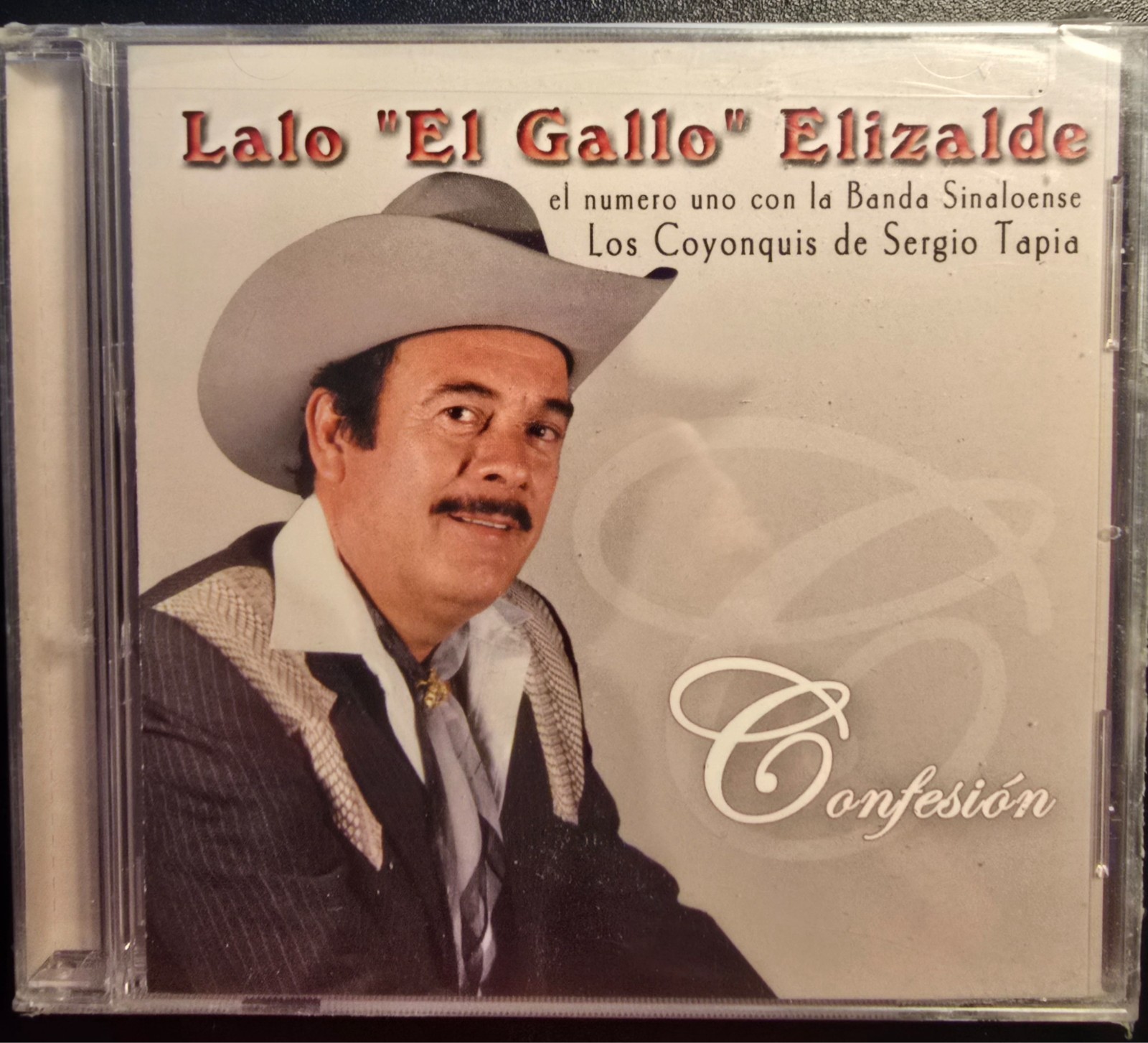 LALO "EL GALLO" ELIZALDE CON LOS COYONQUIS DE SERGIO TAPIA - CONFESION (2002 CD)