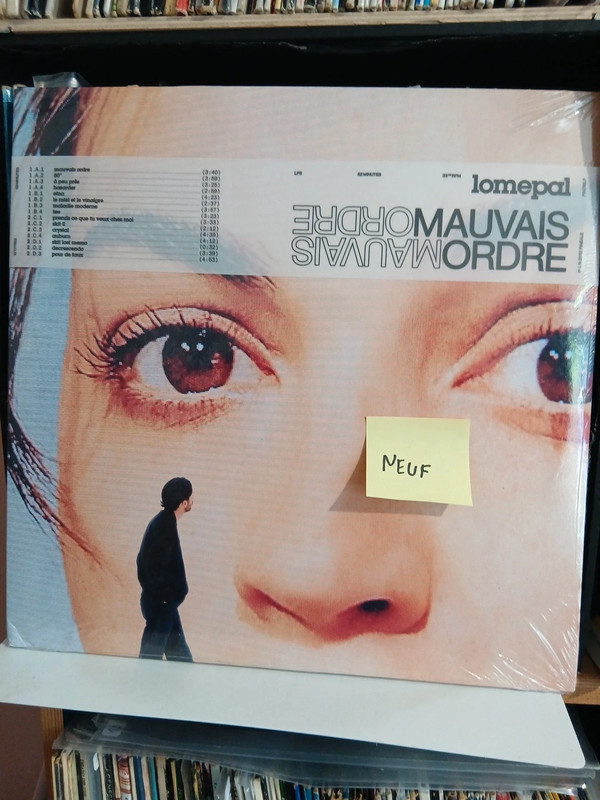Vinyl lomepal mauvais ordre