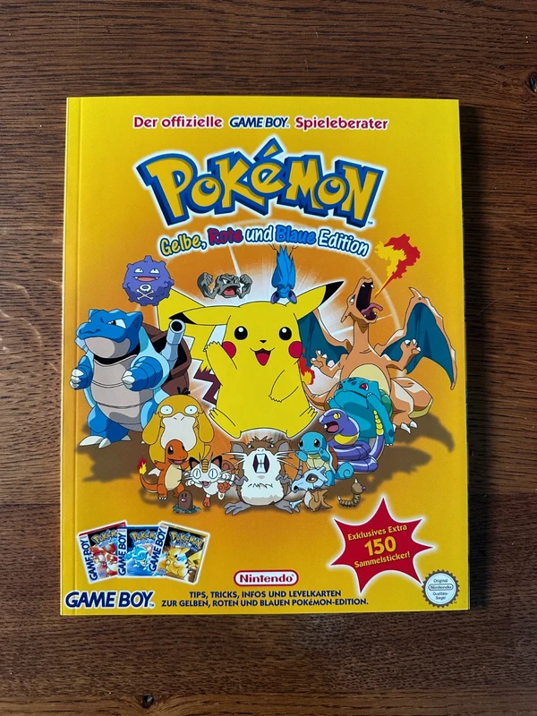 Pokemon Lösungsbuch Heft Ratgeber Nintendo