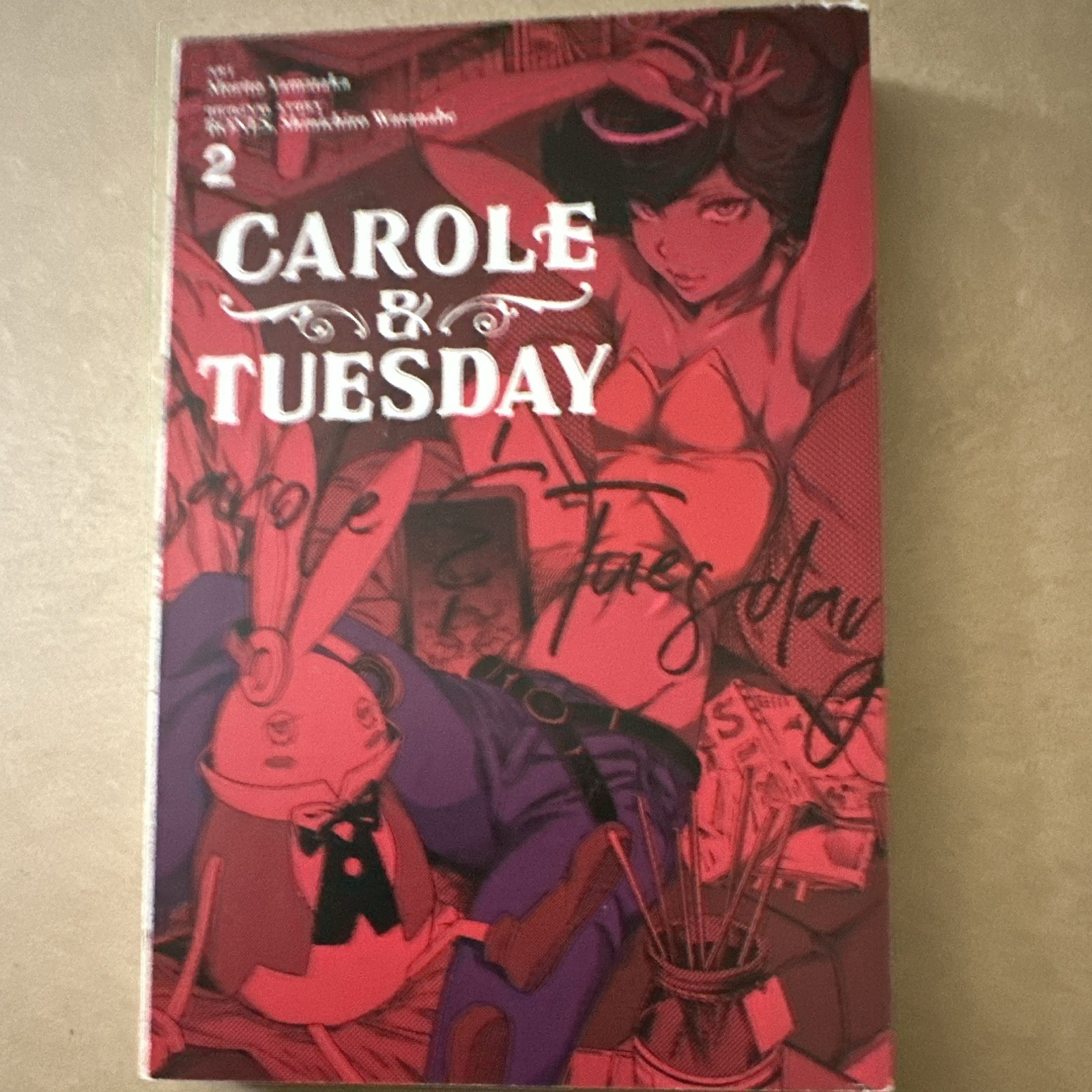 Carole & Tuesday Vol. 2 (Edizione #2) Manga inglese con copertina morbida firmato