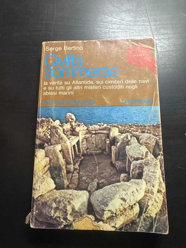 Civiltà Sommerse Serge Bertino La Verità Su Atlantide Longanesi Pocket Saggi