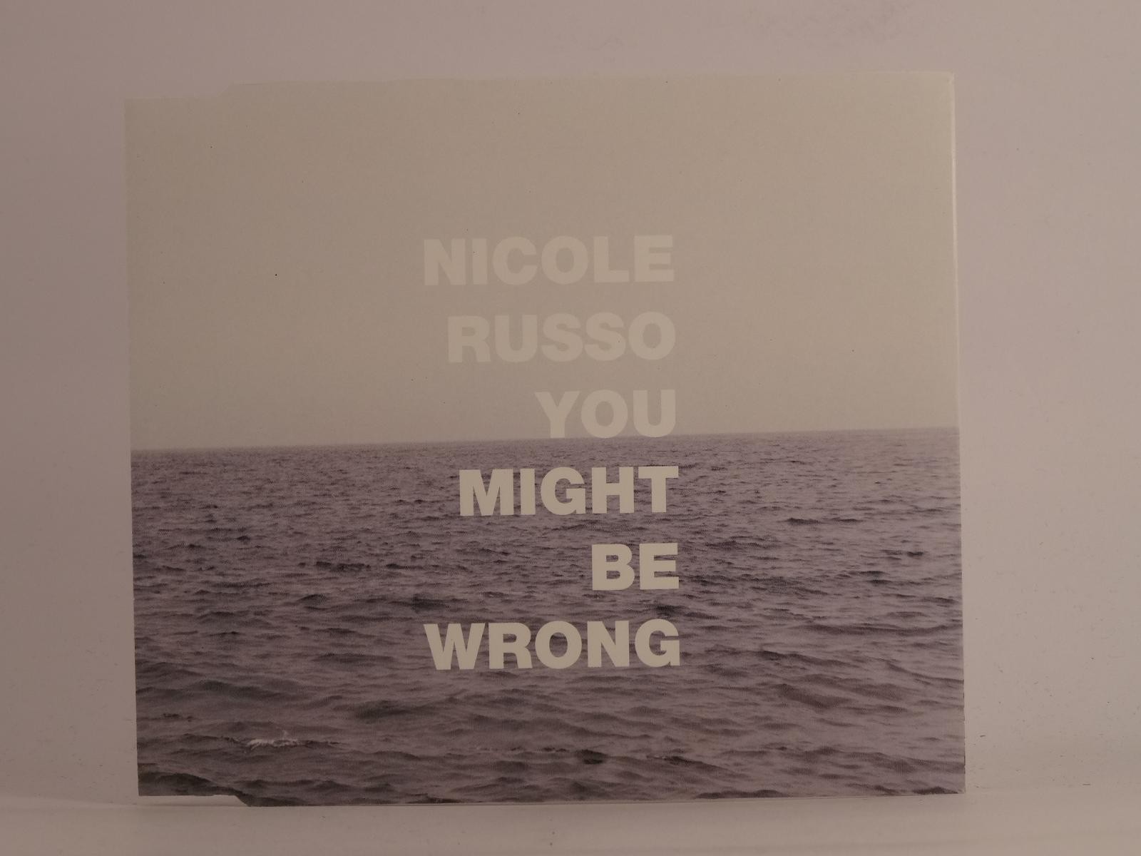 NICOLE RUSSO YOU MIGHT BE WRONG (E73) 1 Track Promo CD Single plus Picture Sleev