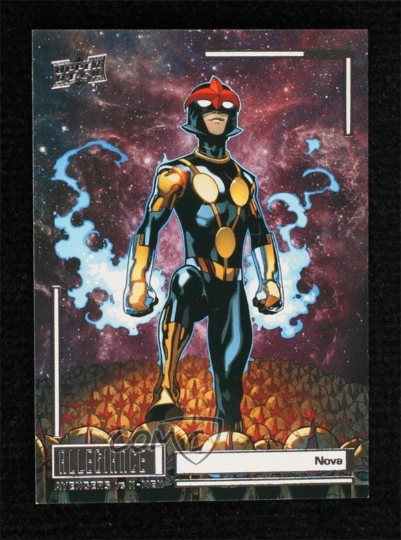 Upper Deck Allegiance Avengers vs X-Men Nova 2023 #C44 4et