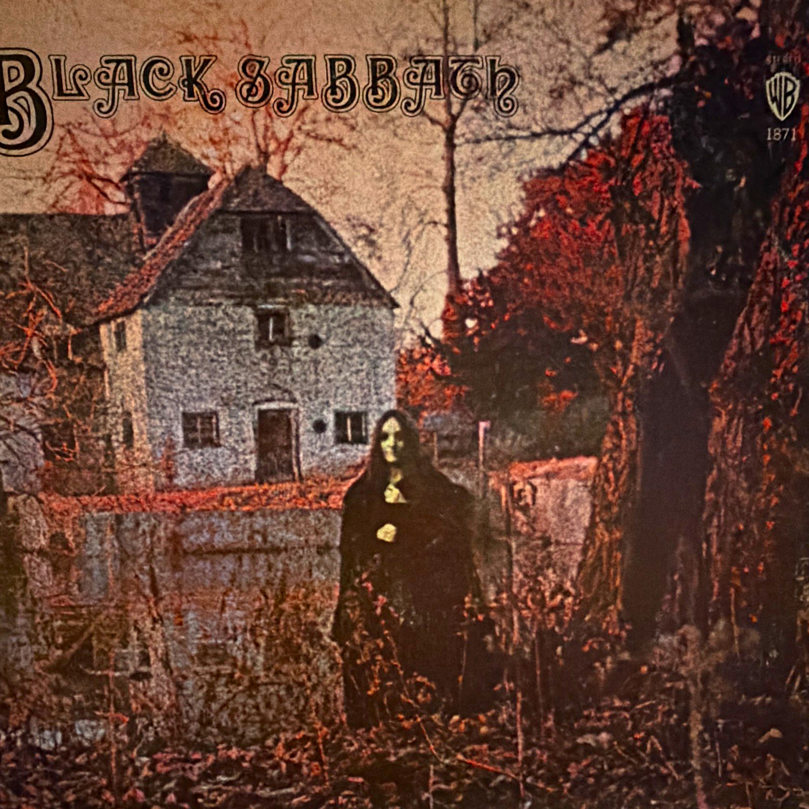 Black Sabbath Black Sabbath Warner Bros. WS 1871 12" Black Vinyl LP Stereo Rock