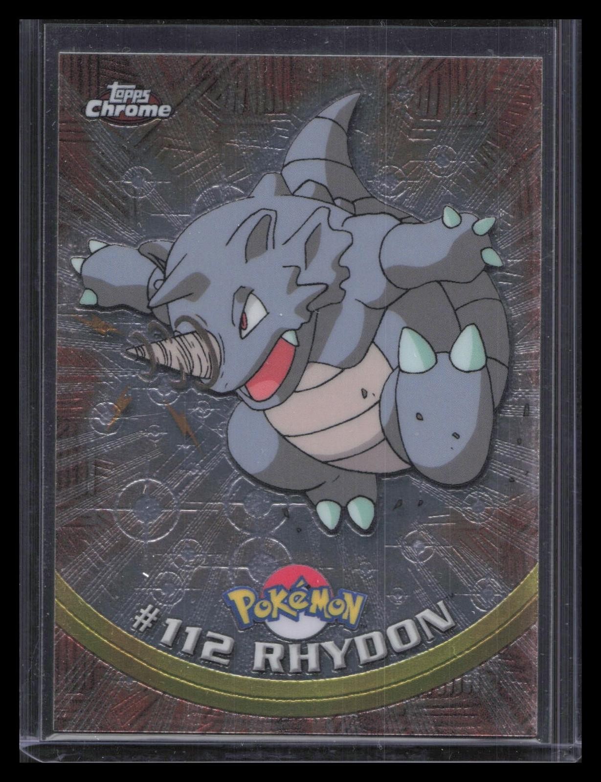 Rhydon 2000 Topps Chrome Pokemon #112