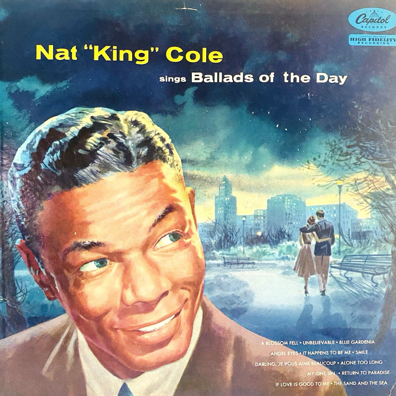Nat "King" Cole, Sings BALLARDS OF THE DAY, VINYL RECORD, PRE-OWNED