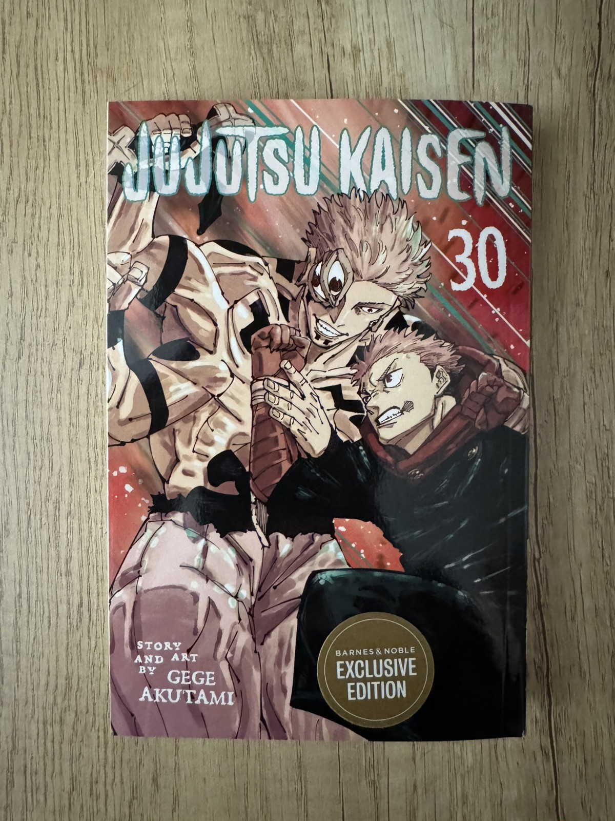 Jujutsu Kaisen B&N Exclusive Vol 30 Manga JJK Variante Copertina [Inglese]