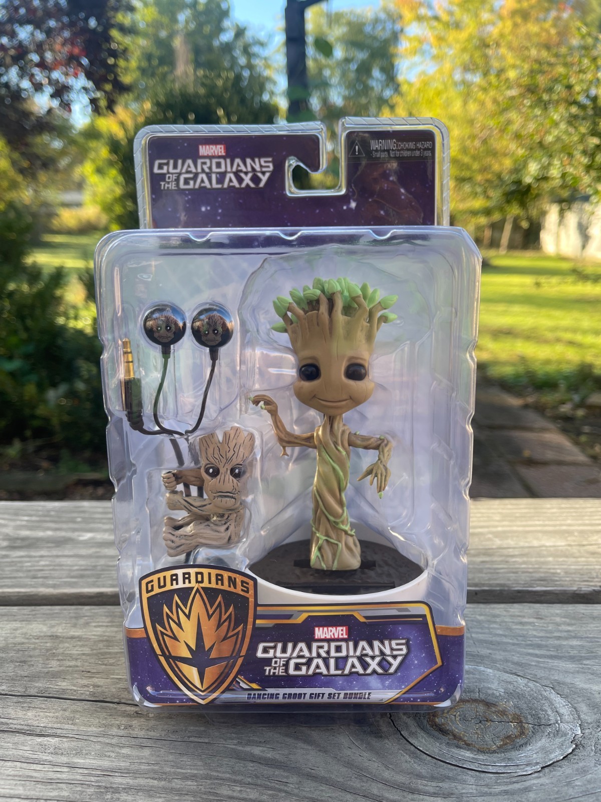 Set regalo Neca Marvel Guardiani della Galassia Dancing Groot
