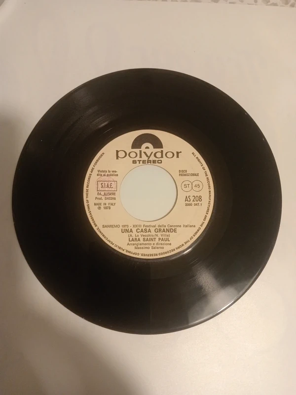 Disco 45 giri Sanremo 1973 xxlll festival della canzone italiana