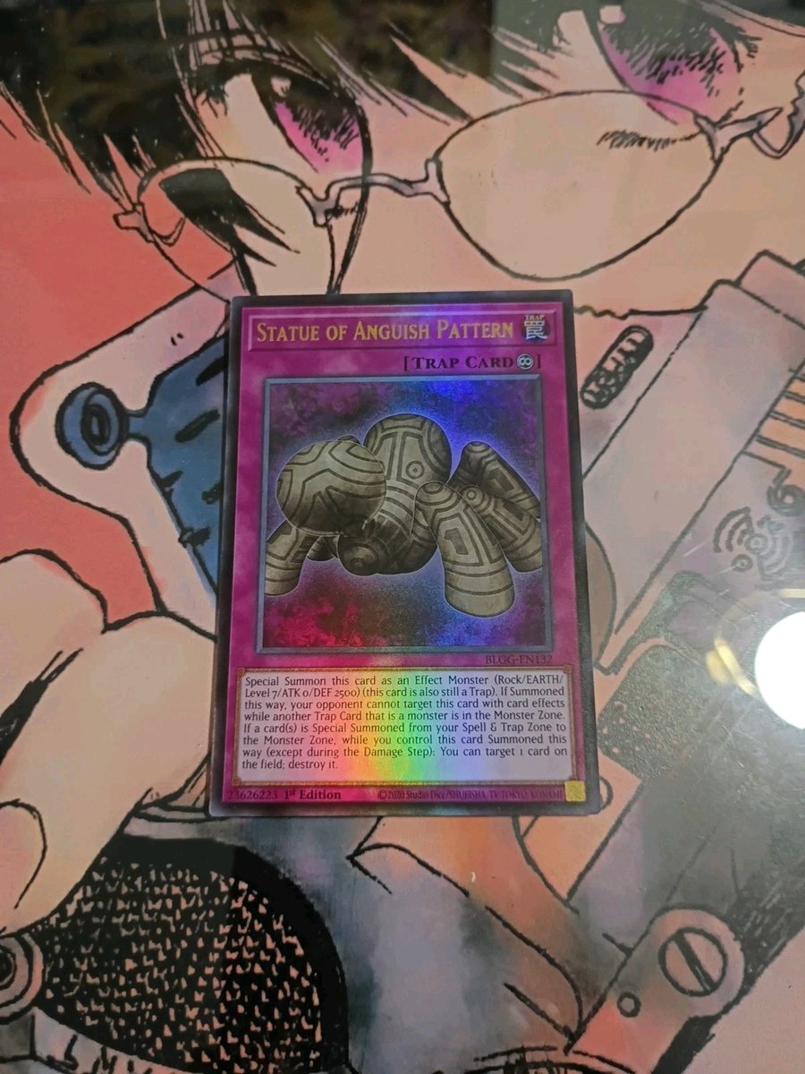 Statua dell'Angoscia Modello BLGG-EN132 (Ultra Rara) 1° Edizione Yu-Gi-Oh!