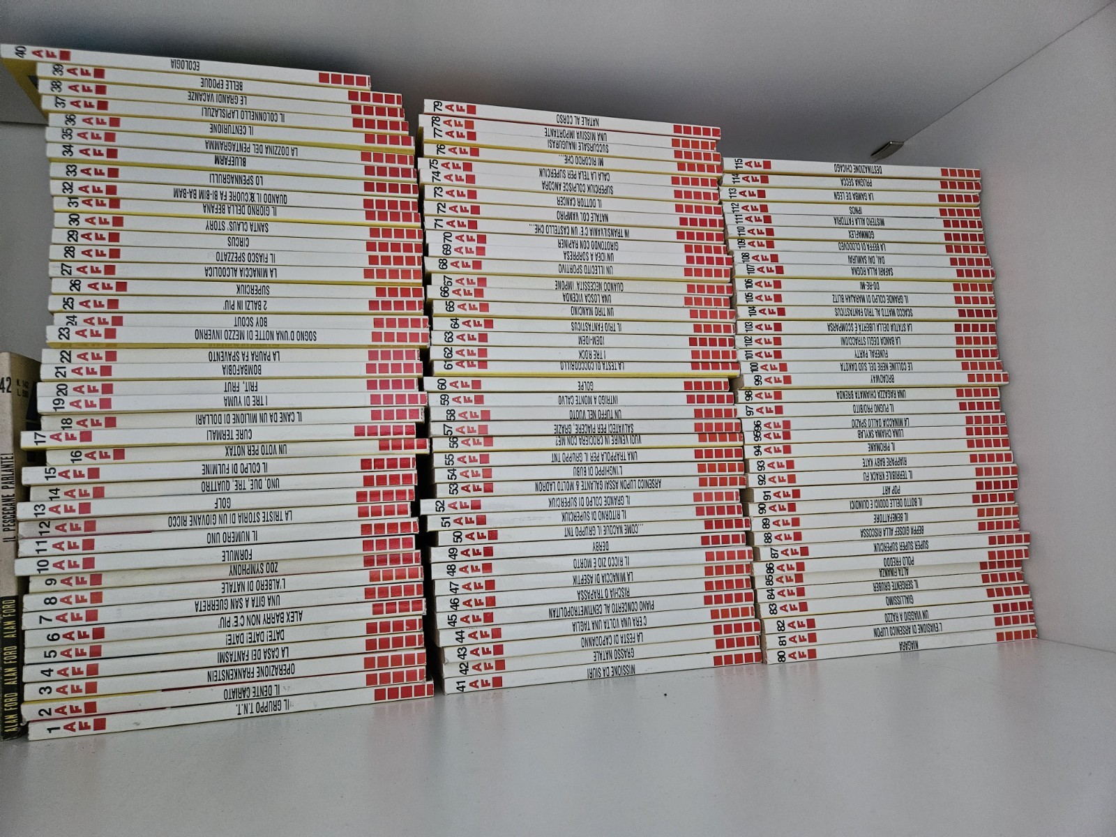 TNT Gold Alan Ford lotto fumetti collezione 1-115 Magnus Max Bunker