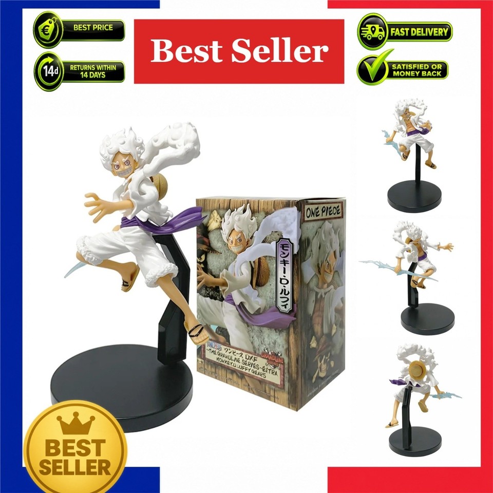 Bandai One Piece Nika Monkey D. Rufy Action Figure 18 cm PVC Statua Anime