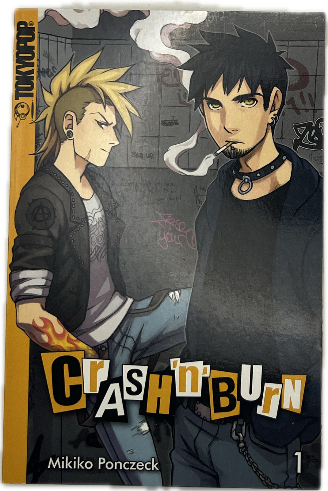 Crash'n Burn 01 manga tedesco