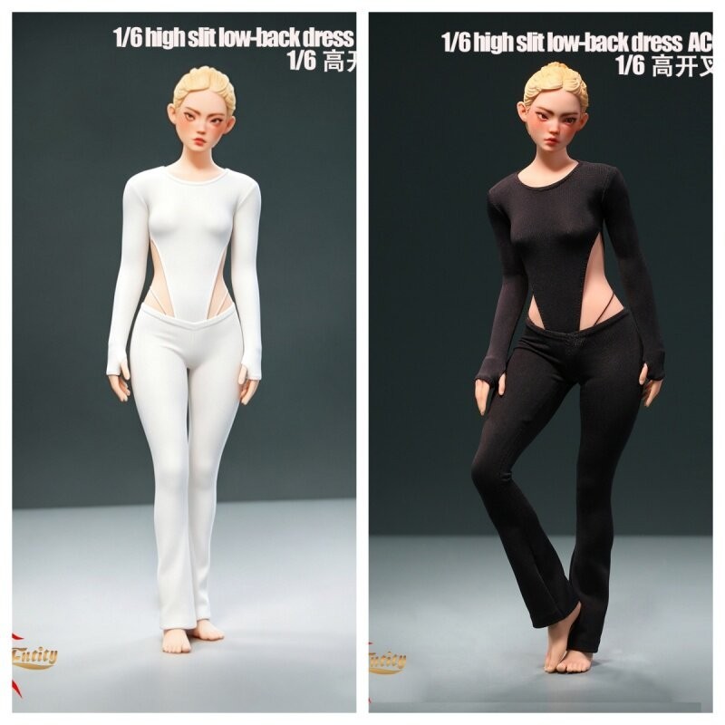 ACG26-M07-11 Set body e pantaloni 1/6 per corpo femminile 12''