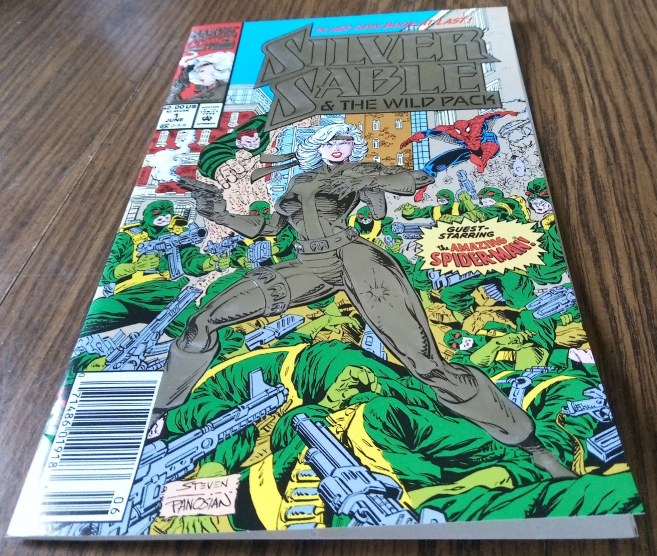 Silver Sable & The Wild Pack #1 June 1992 Marvel Comics