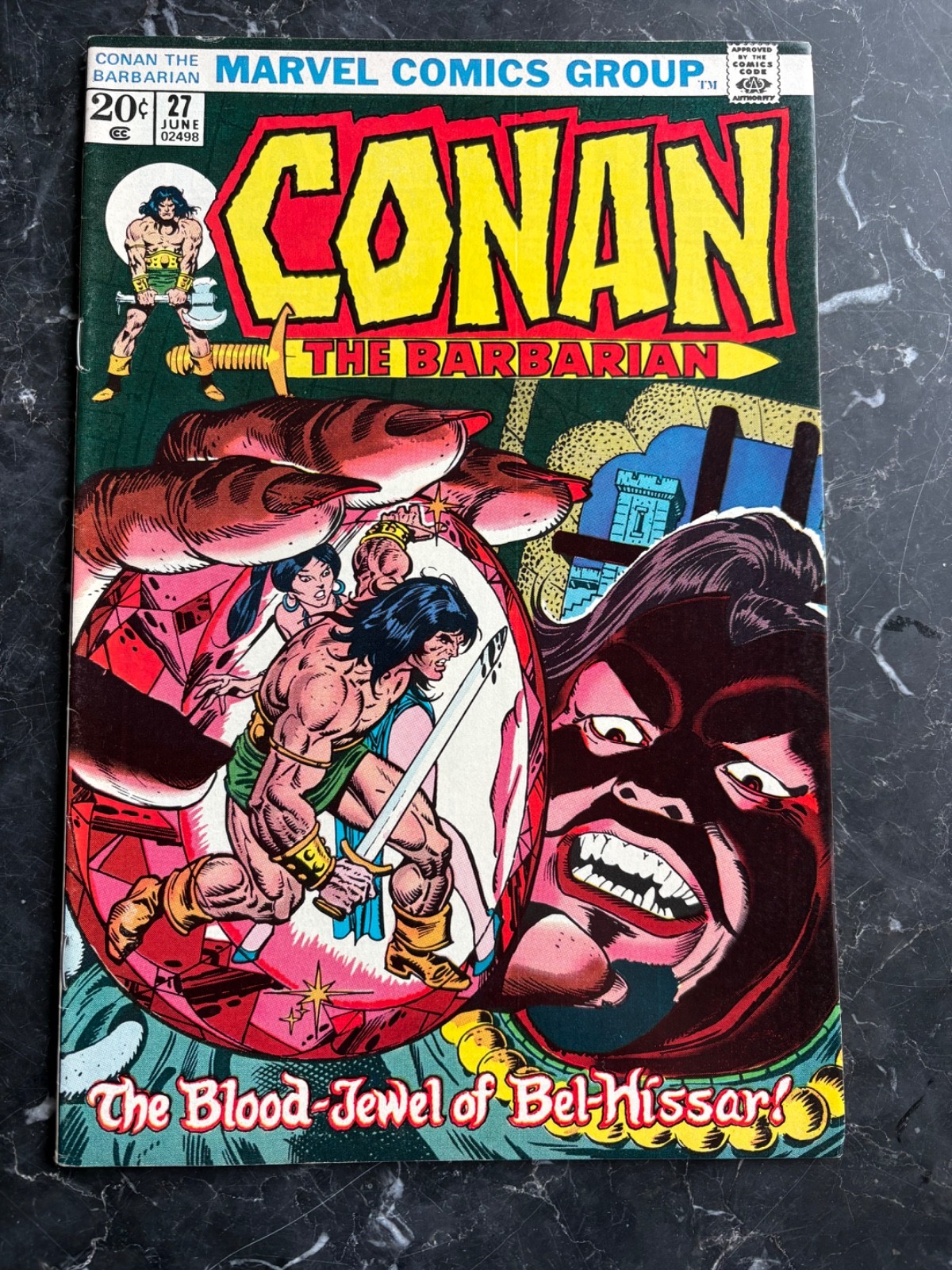 Conan The Barbarian #27 (1973) VF- 7.5