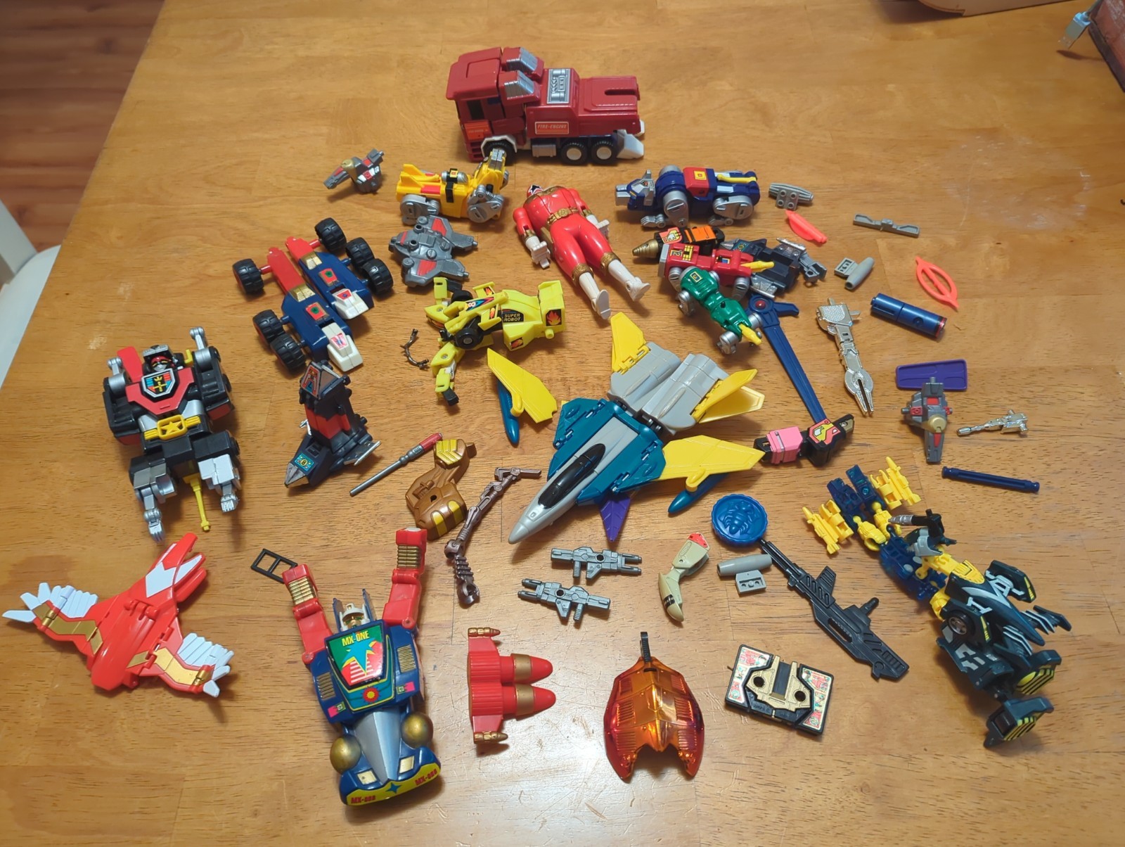 Lotto più pezzi Transformers Power Rangers vintage ricambi G1 vedi tutte le foto
