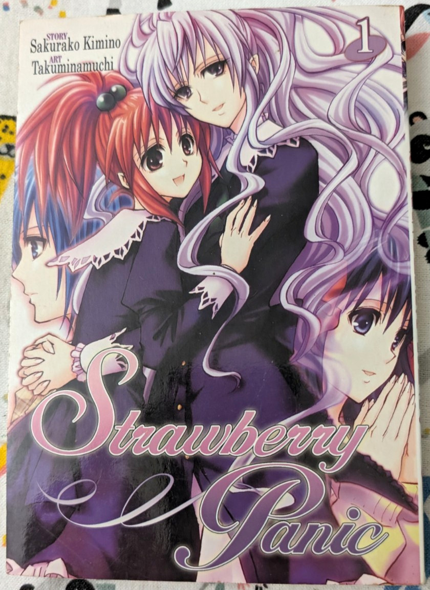 Strawberry Panic Vol 1 Manga Sakurako Kimino Seven Seas Inglese Fuori Produzione Lettore Copia 