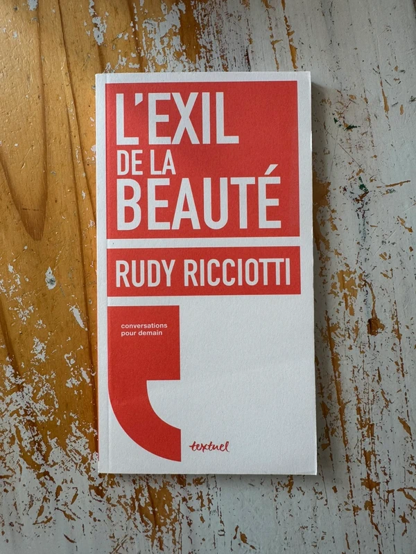 Livre architecture « l’exil de la beauté » Rudy Ricciotti