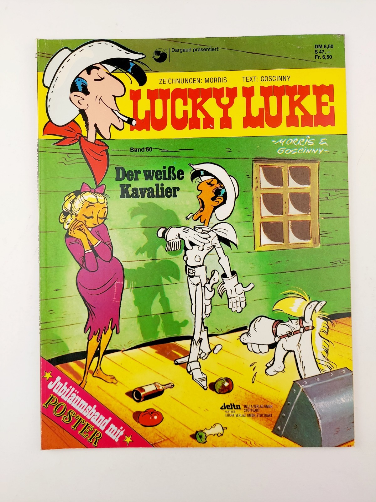 Album fumetti Delta / prima edizione / Lucky Luke Band 50 / ottime condizioni / Z1-2