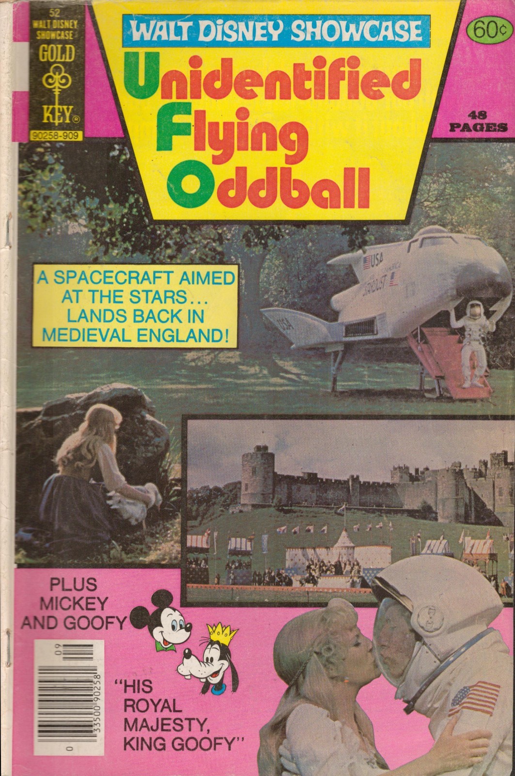 54765: VETRINA GOLD KEY WALT DISNEY: NON IDENTIFICATA FLYING ODDBALL #52 G grado Ke