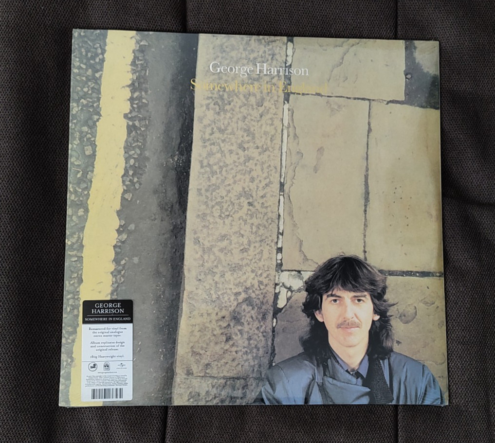 33 GIRI - GEORGE HARRISON - SOMEWHERE IN ENGLAND - LP 2017 NUOVO SIGILLATO