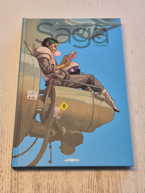 BD Comics Saga, Intégrale 1, Urban Comics, de Vaughan/Staples