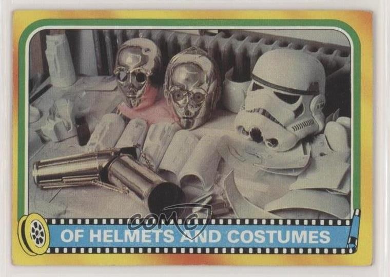 1980 Topps Star Wars: L'impero colpisce ancora di caschi e costumi #347 0f6