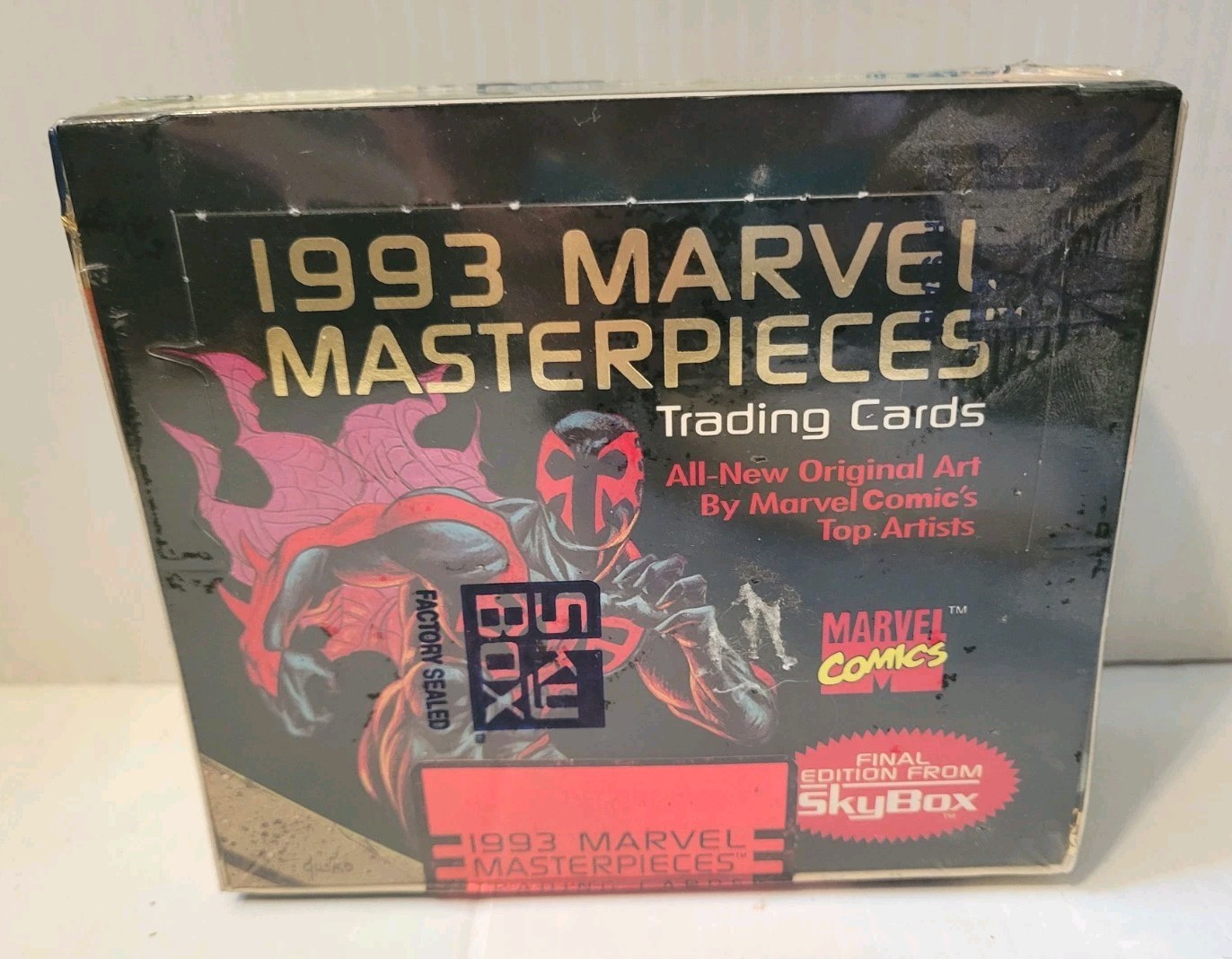 1993 SkyBox Marvel Masterpieces Trading Cards Sealed Booster Box - New