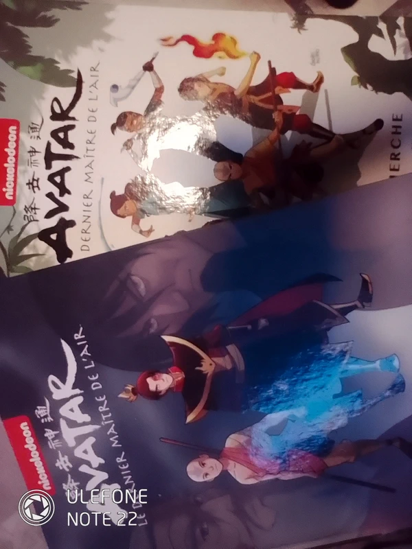 Lot de deux livre de la série Avatar