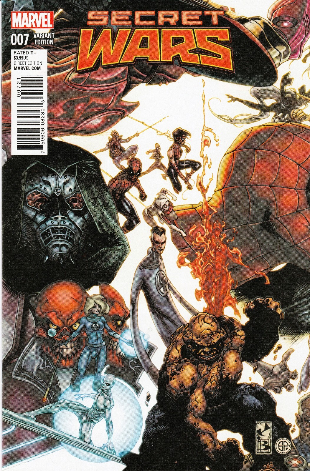 GUERRE SEGRETE #7 (2015) SIMONE BIANCHI 1:20 VARIANTE INCENTIVE ~ NON LETTO NM