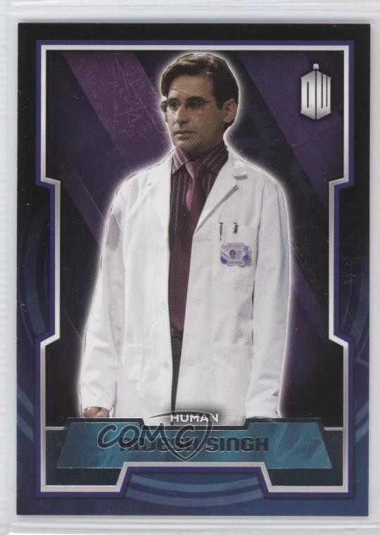 2015 Topps Doctor Who Characters Rajesh Singh #150 0c3
