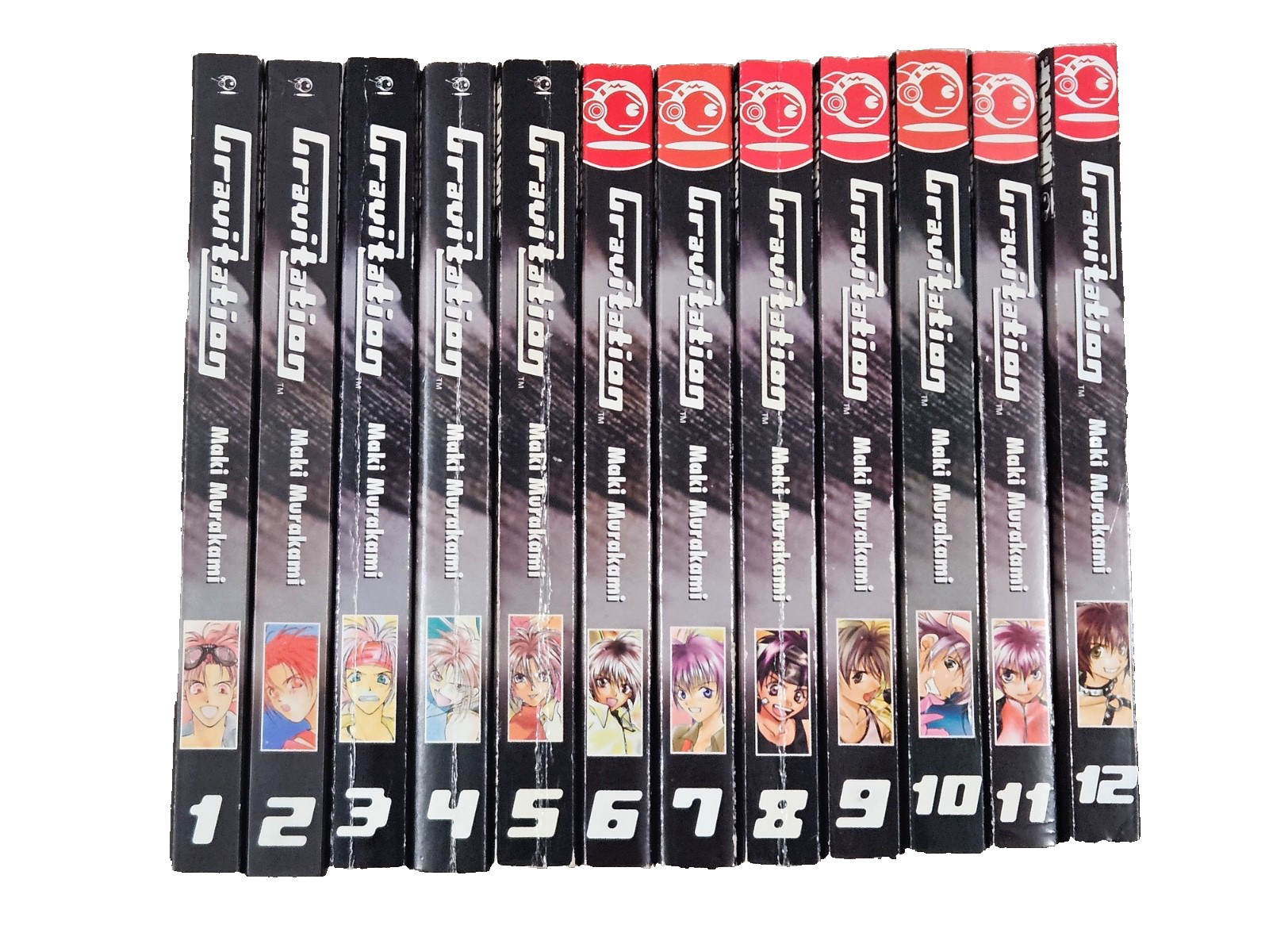 Gravitation Vol 1-12 Full Set VF Maki Murakami English LOTS MORE MANGA IN STORE