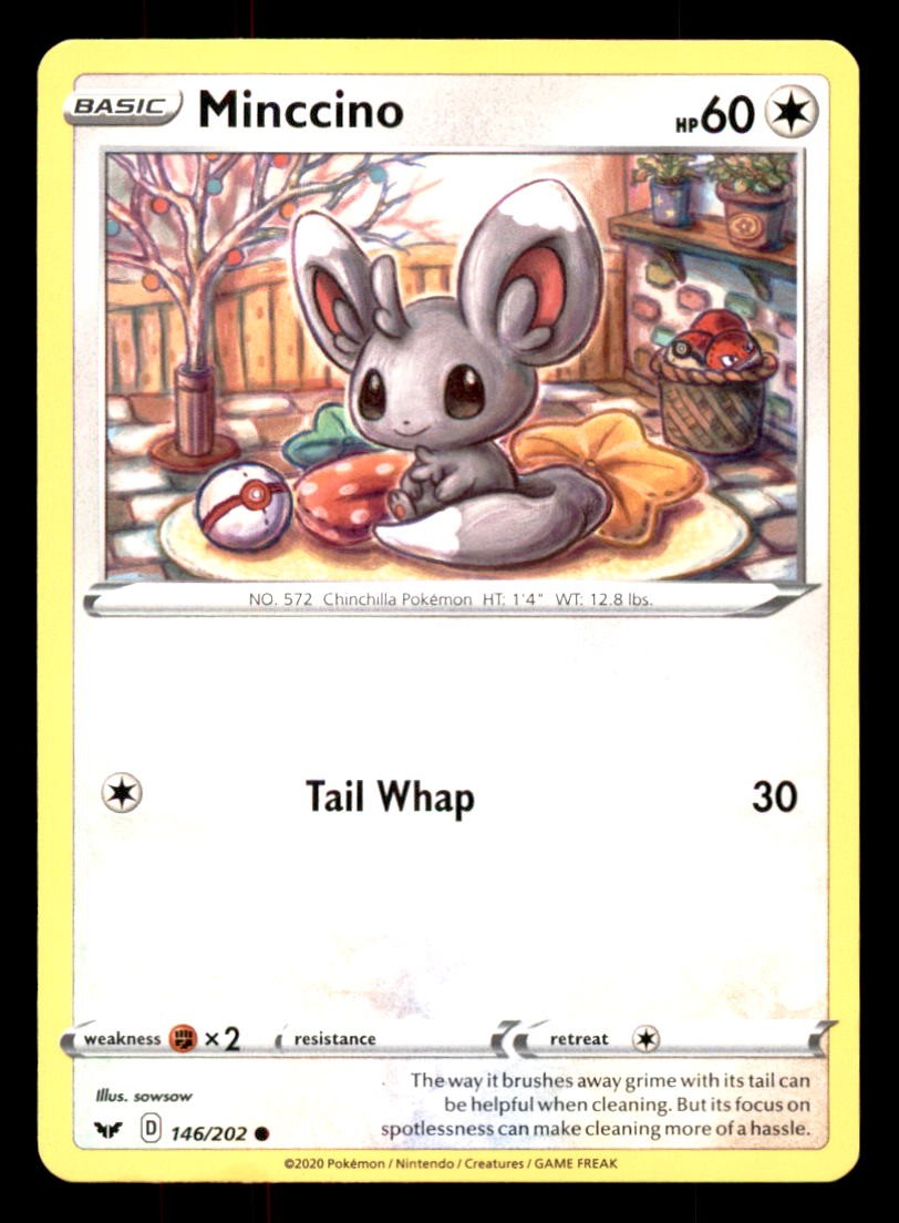 MINCCINO 146/202 POKEMON SPADA E SCUDO LP