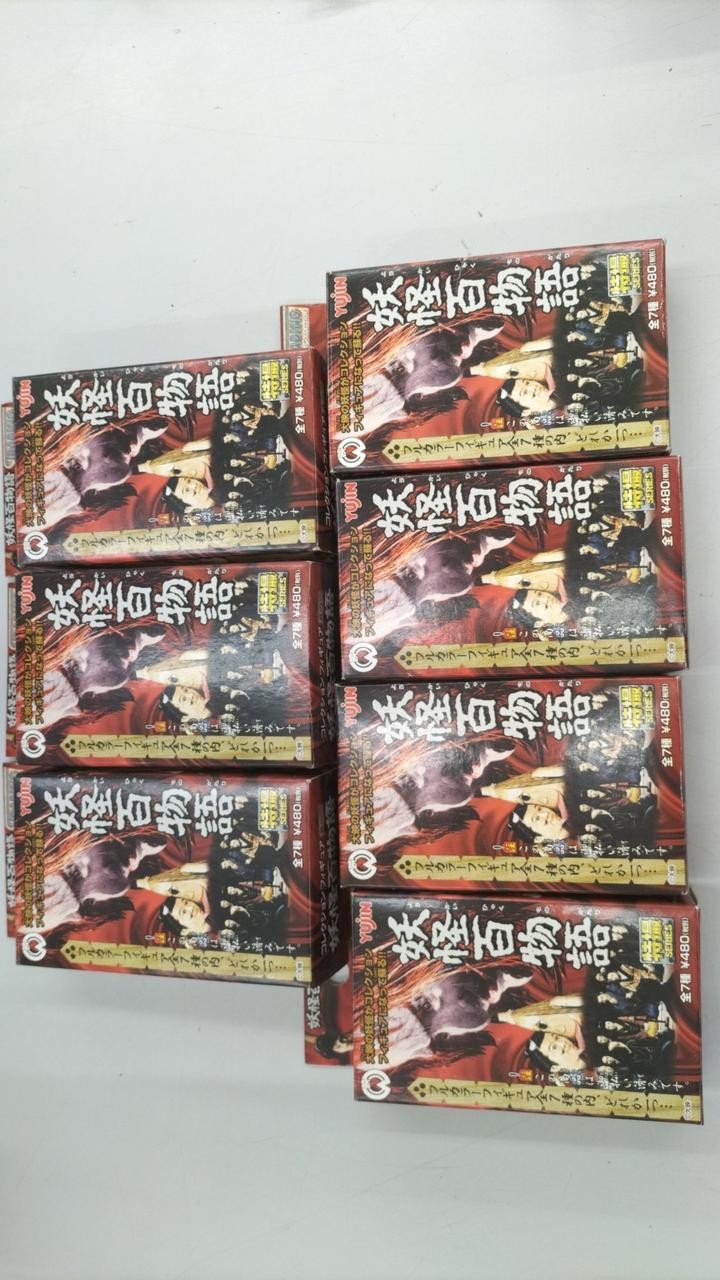 YUJIN Collection Figure - 7 Types Total - Yokai Hyakumonogatari (One Hundred