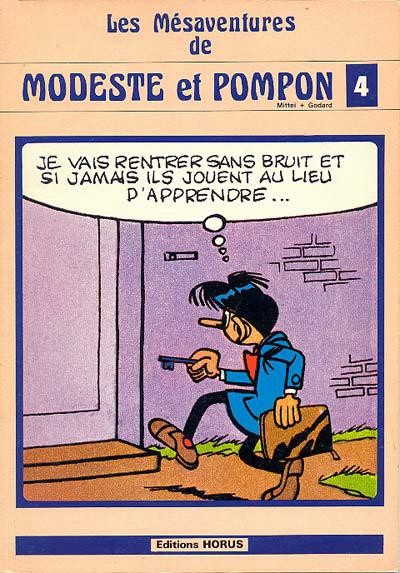 EO Modeste et Pompon (Horus) 4 Les mésaventures de Modeste et Pompon (Neuf)