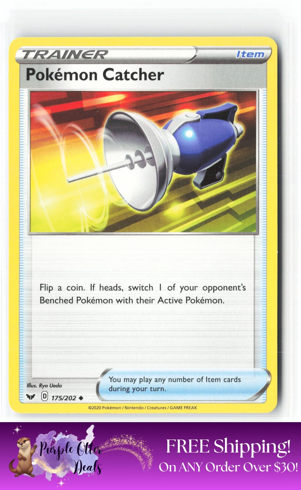 SWSH01: Set Base Spada e Scudo - Pokemon Catcher #175/202 - LP