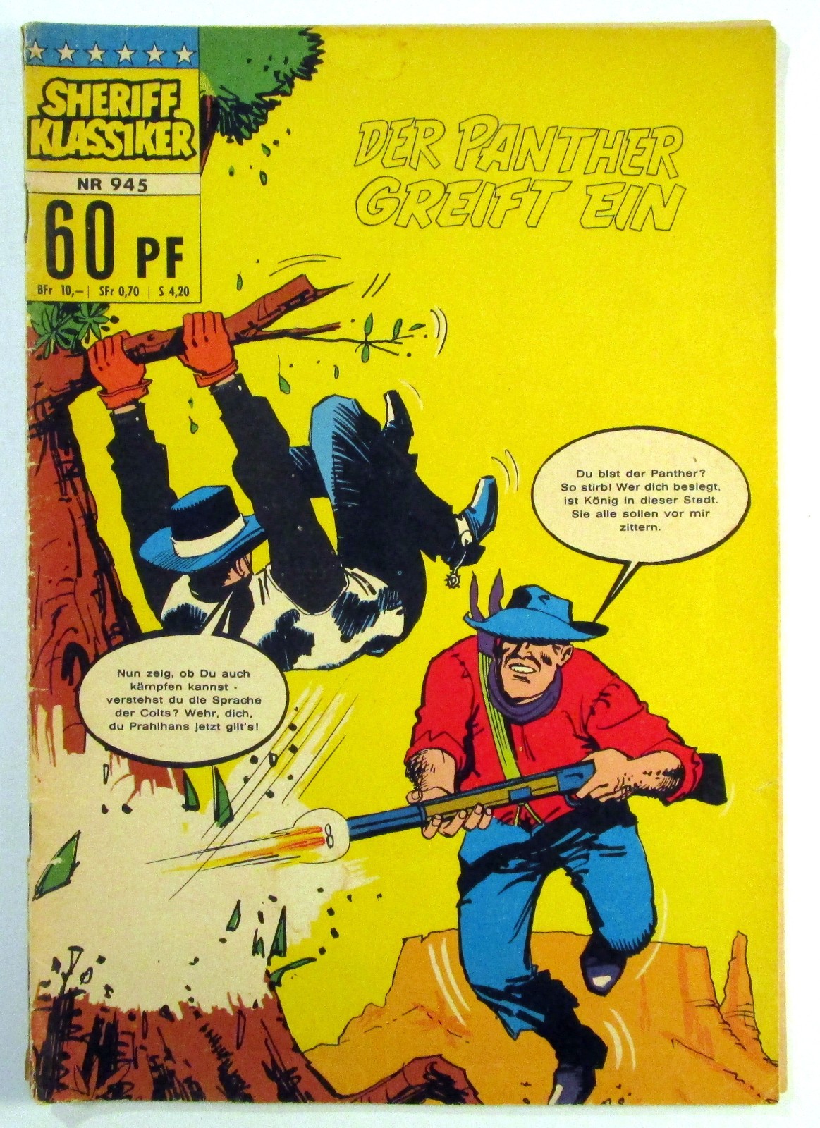 Sceriffo Classico Fumetto n.945 Originale BSV Editore 1964 - 1973 Z 2- a 3
